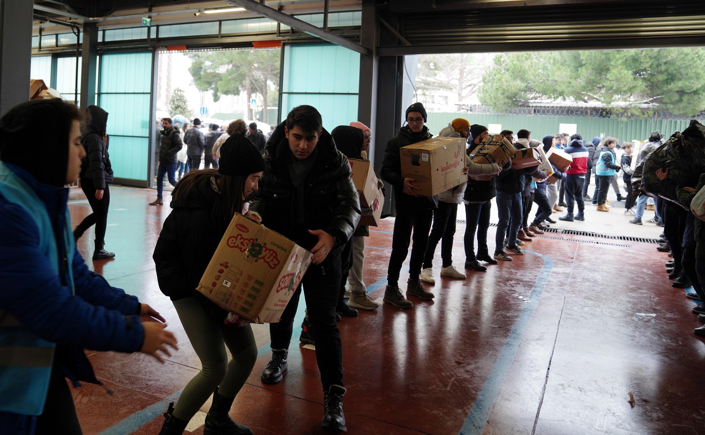 Beylikdüzü Belediyesi Pazar İstanbul Afet Sonrası Lojistik Destek Merkezi