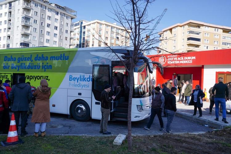 Beylikdüzü Belediyesi Pazar İstanbul Afet Sonrası Lojistik Destek Merkezi